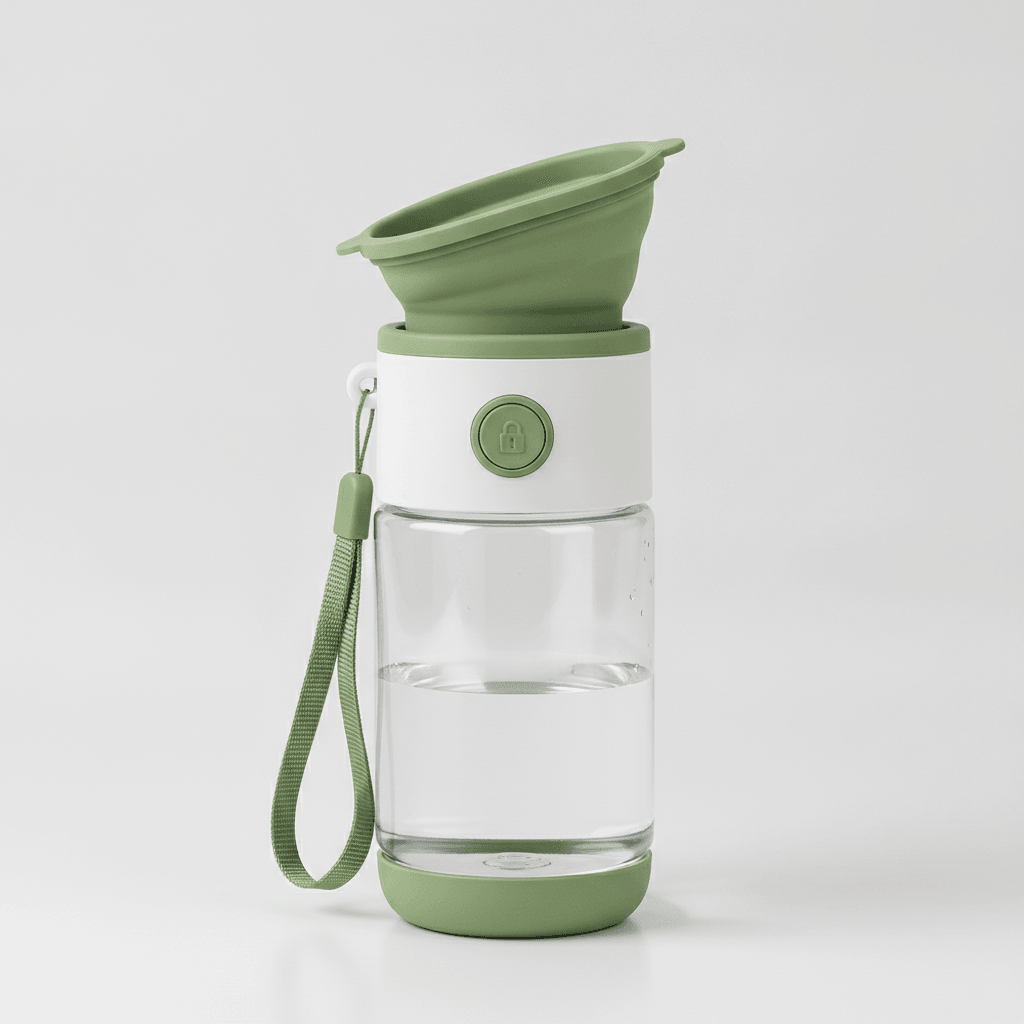 Gourde Portable Chien — Distributeur 550ml