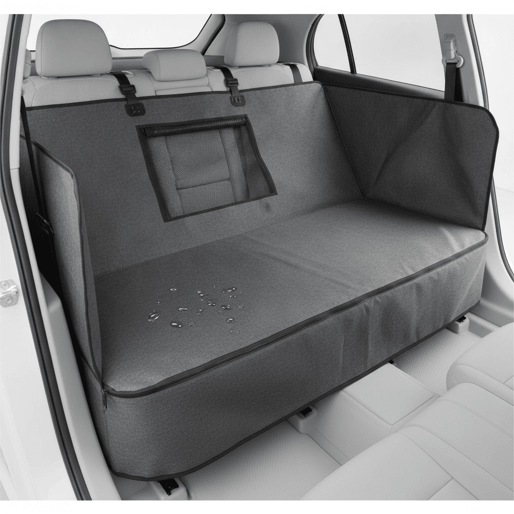 Hamac de Voiture Banquette — Imperméable Anti-Griffes
