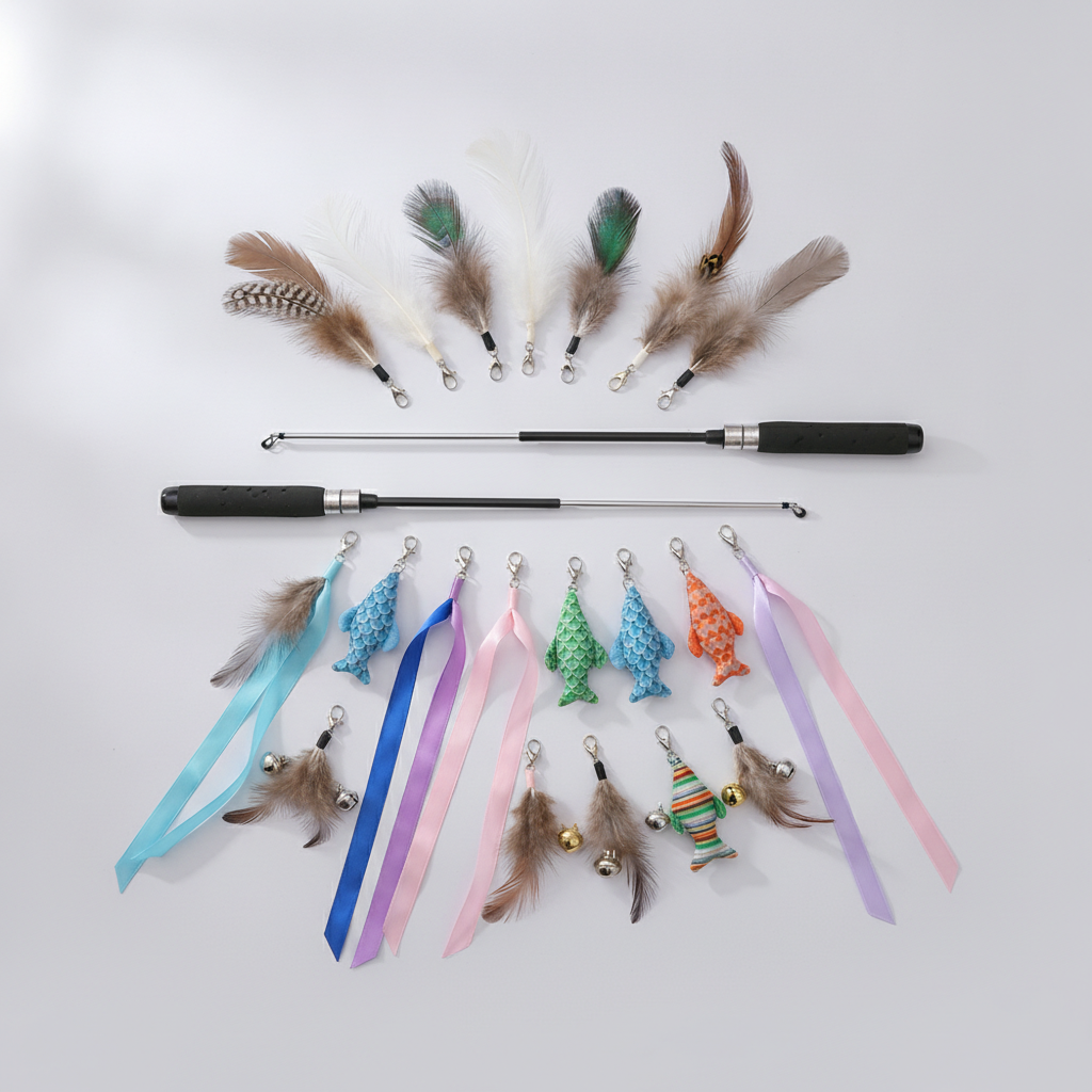 Cannes à Pêche Plumes & Rubans — Kit 12 Recharges