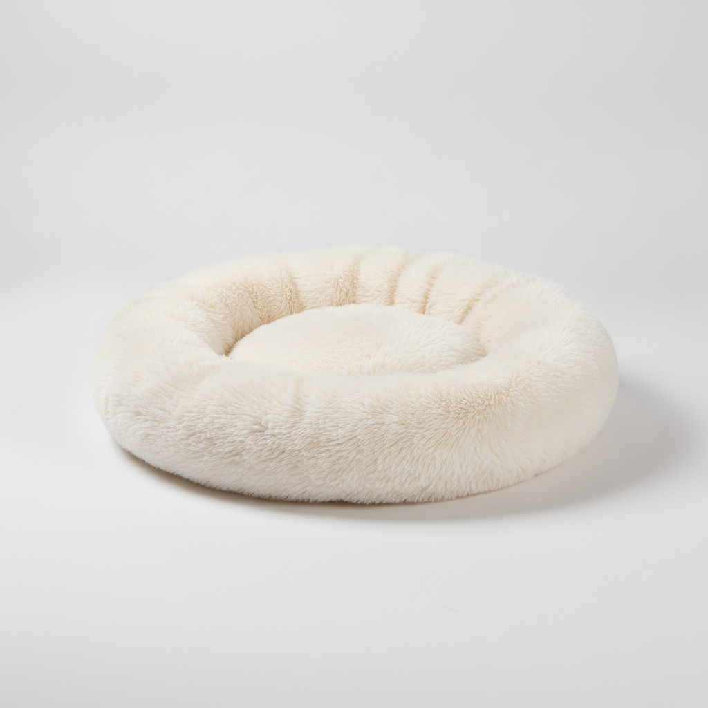 Coussin Apaisant Donut — Fourrure Ultra-Douce
