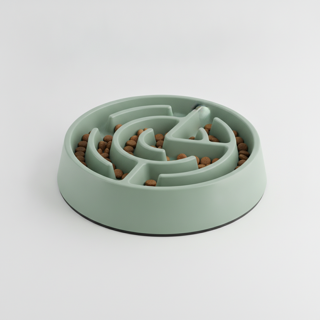 Gamelle Anti-Glouton — Labyrinthe Ralentisseur