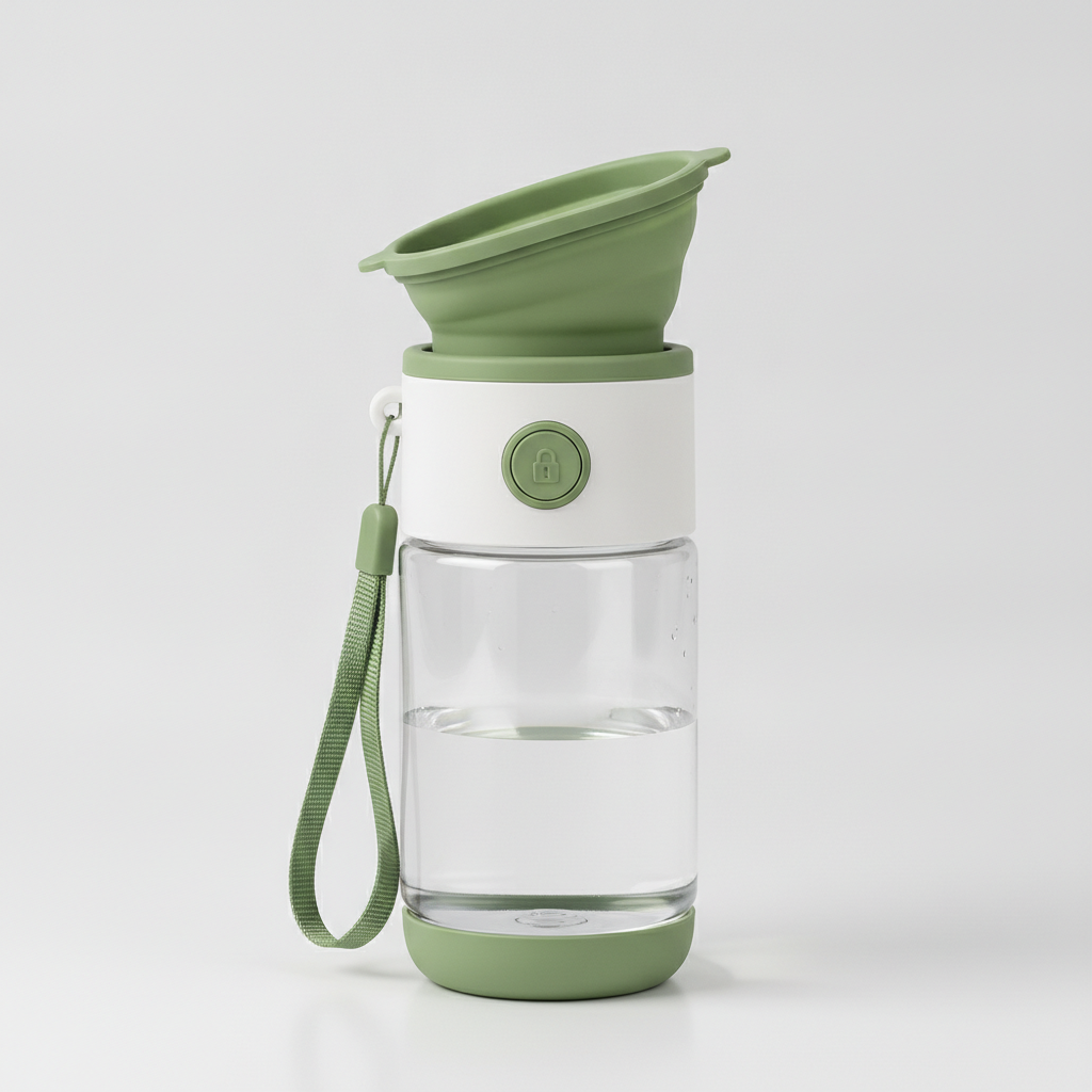 Gourde Portable Chien — Distributeur 550ml