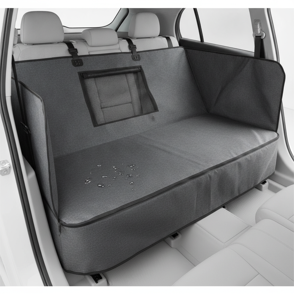 Hamac de Voiture Banquette — Imperméable Anti-Griffes